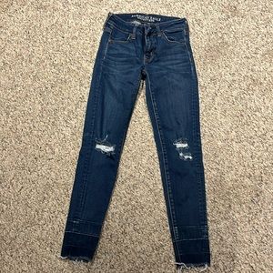 American Eagle Outfitters Super Stretch Jegging size 0 short